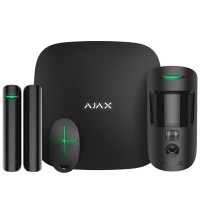 Ajax StarterKit Cam Black Комплект сигнализации с фотоверификацией тревог