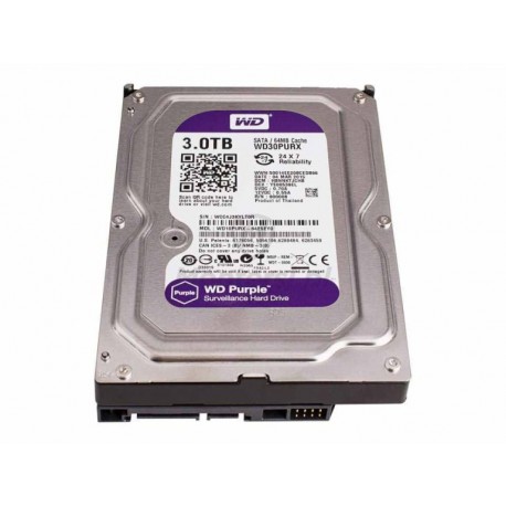 Жесткий диск HDD Western Digital 5400 Purple 3ТБ