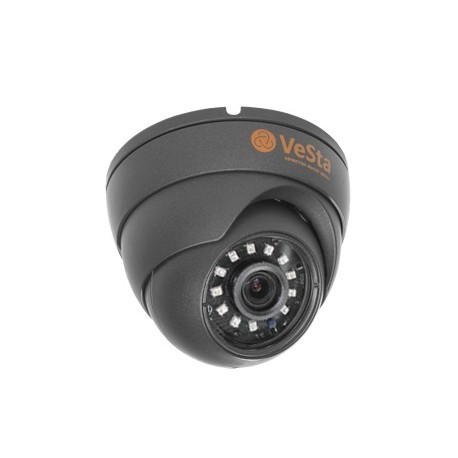 VeSta VC-2441 (3.6) AHD камера купольная 2 МП, титан, M106