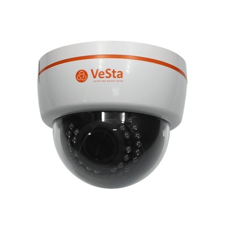 VeSta VC-2261V (2.8-12) AHD камера купольная варифокальная 2 МП, белый, M007