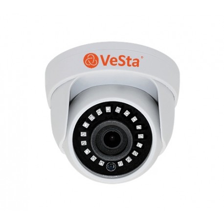 VeSta VC-2261 (3.6) AHD камера купольная 2 МП, белый, M002