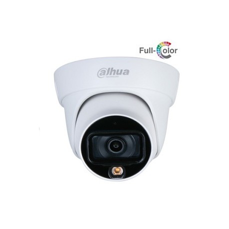 Dahua DH-HAC-HDW1239TLP-LED-0360B Уличная купольная камера 2Мп Full-color Starlight