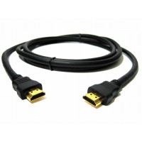 Шнур аудио-видео HDMI-HDMI (1.3b, цвет золото) 1.5м Netko