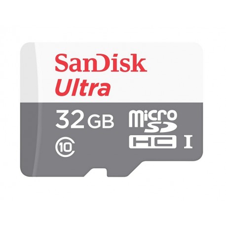 Карта памяти MicroSDHC SanDisk Ultra [класс 10/UHS-I] 32 GB (80MB/s)
