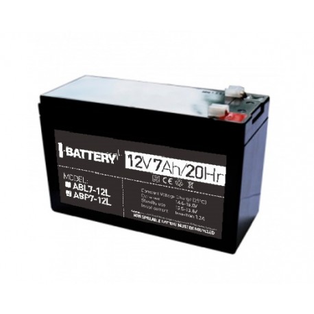 Аккумуляторная батарея I-Battery ABP7-12L 12В 7 Ач свинцово-кислотная