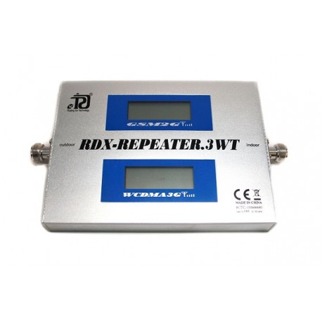 Репитер RDX-GSMWCDA9021 70дБ, 900/2100 МГц