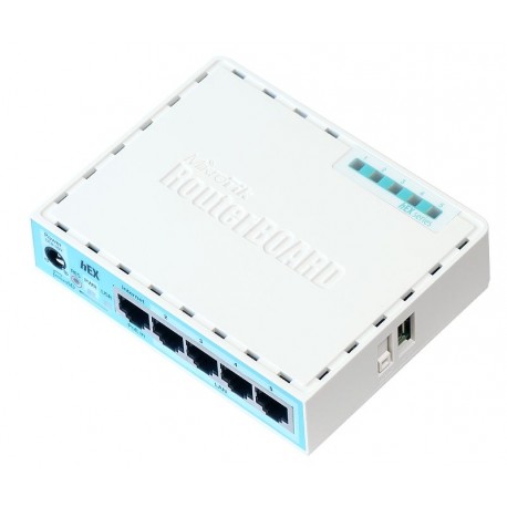 MikroTik hEX (RB750Gr3) маршрутизатор